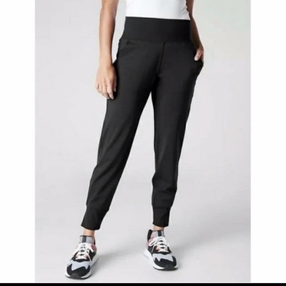 Athleta Venice Joggers black EUC 2X - Picture 1 of 6